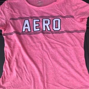 Aeropostale juniors medium pink T